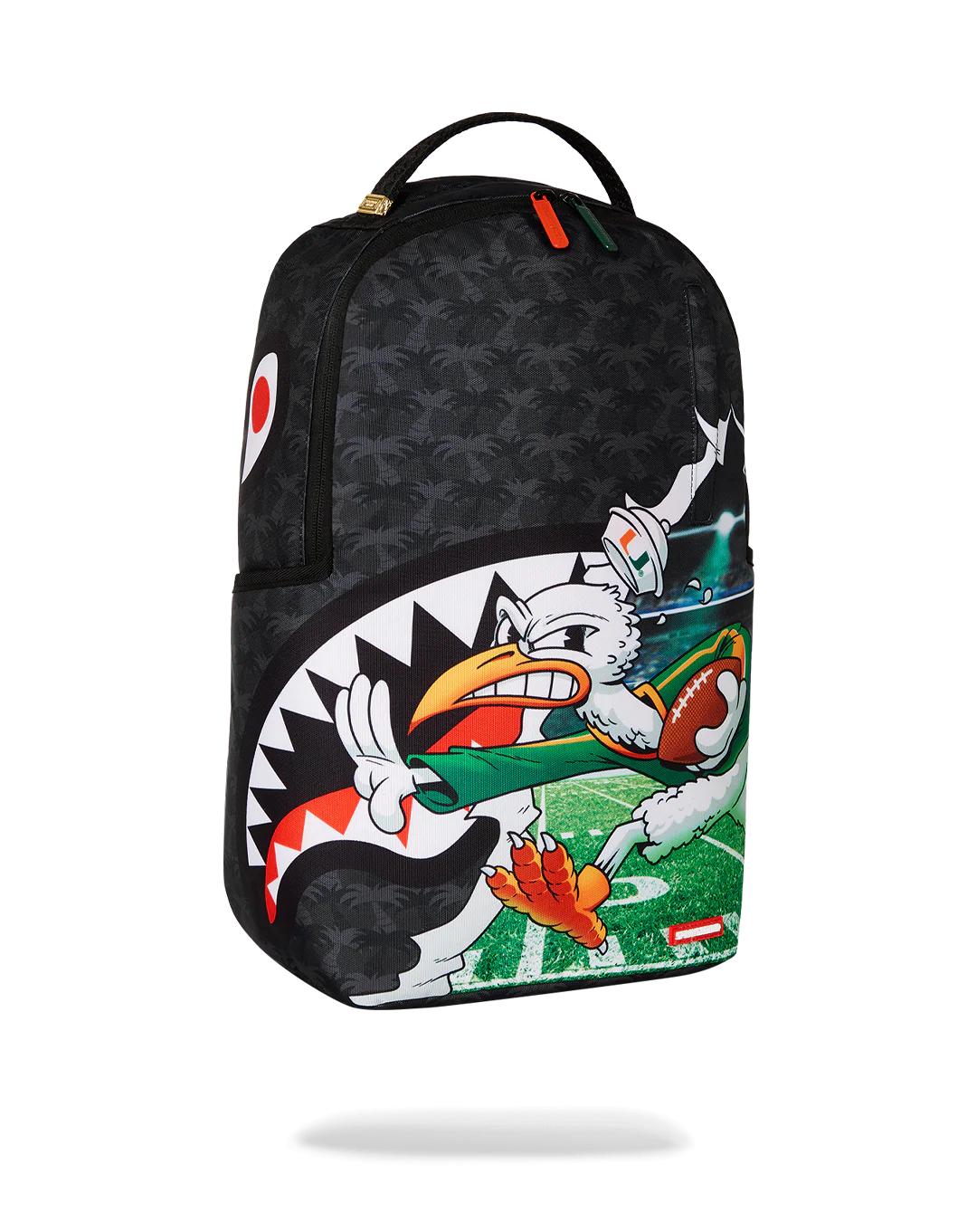 UNIVERSITY OF MIAMI TOUCHDOWN BACKPACK
