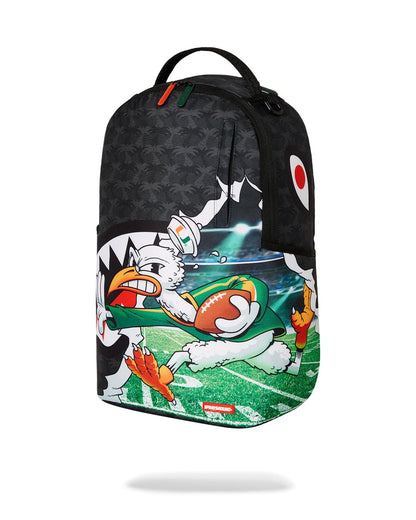 UNIVERSITY OF MIAMI TOUCHDOWN BACKPACK