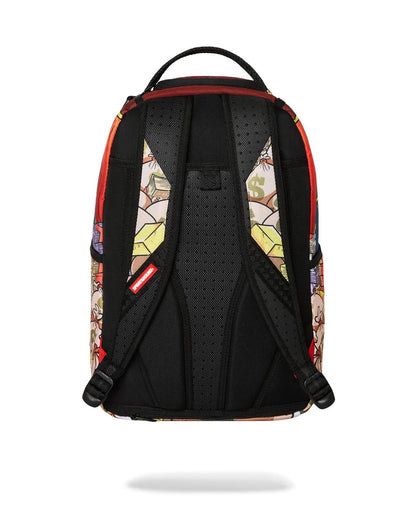 MONOPOLY GOLD EMPIRE THRONE BACKPACK