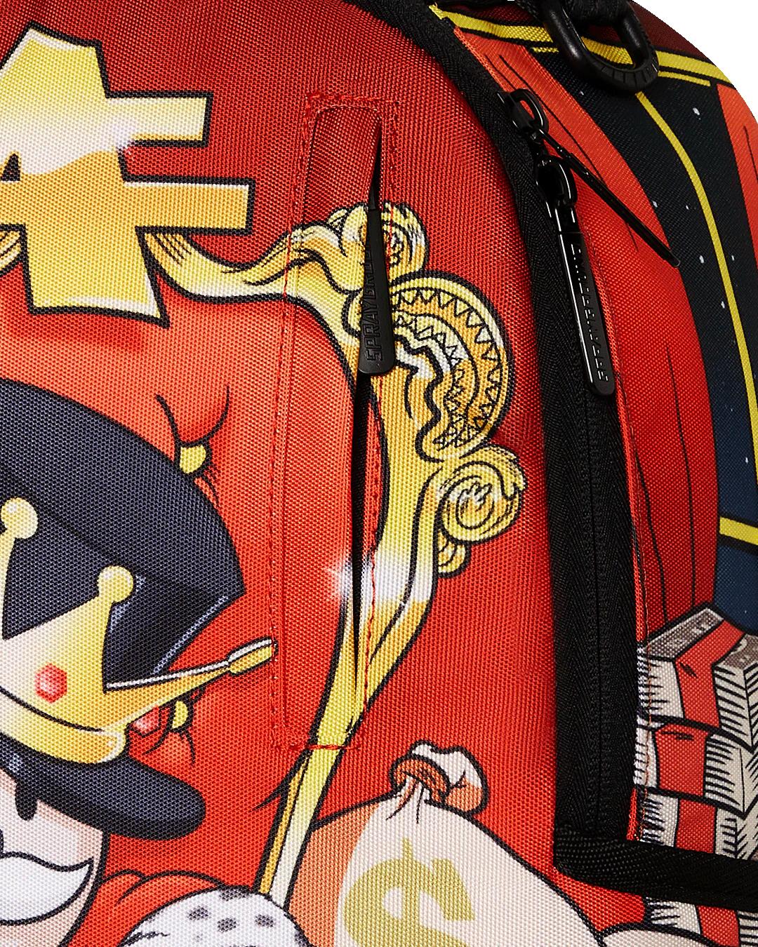MONOPOLY GOLD EMPIRE THRONE BACKPACK