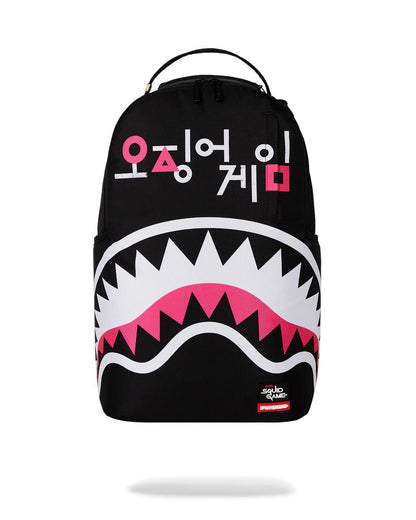 SQUID GAME COLLAB LOGO LOCKUP BACKPACK