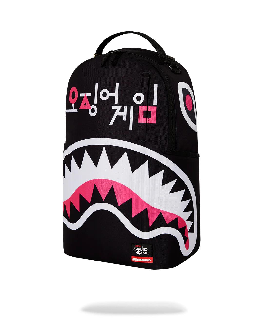 SQUID GAME COLLAB LOGO LOCKUP BACKPACK