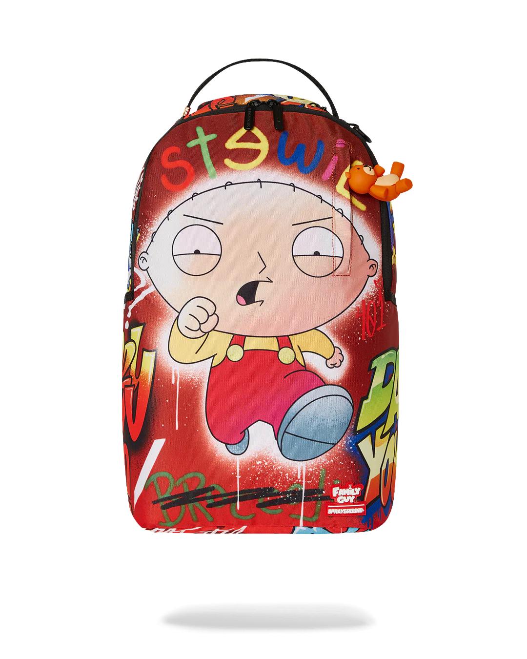 FAMILY GUY STEWIE ON THE RUN DLXR BACKPACK