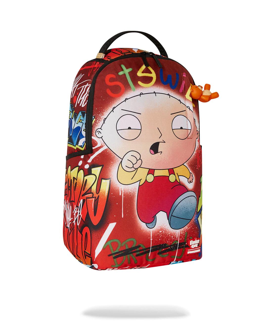 FAMILY GUY STEWIE ON THE RUN DLXR BACKPACK