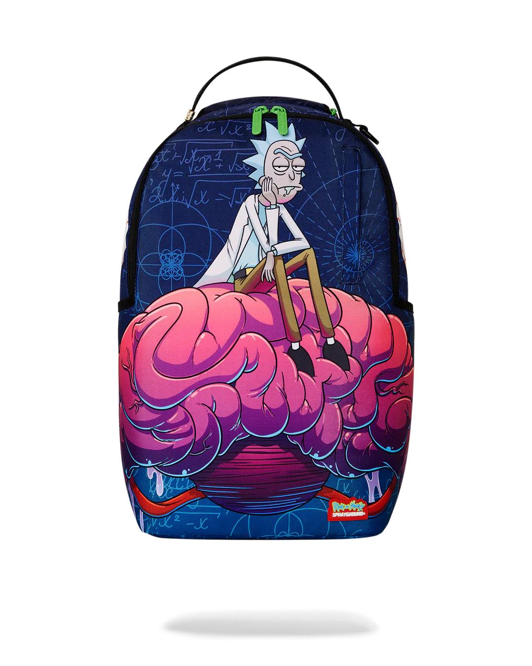 RICK AND MORTY BRAIN SHARK DLXR BACKPACK