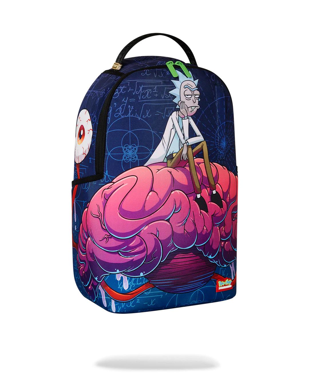 RICK AND MORTY BRAIN SHARK DLXR BACKPACK