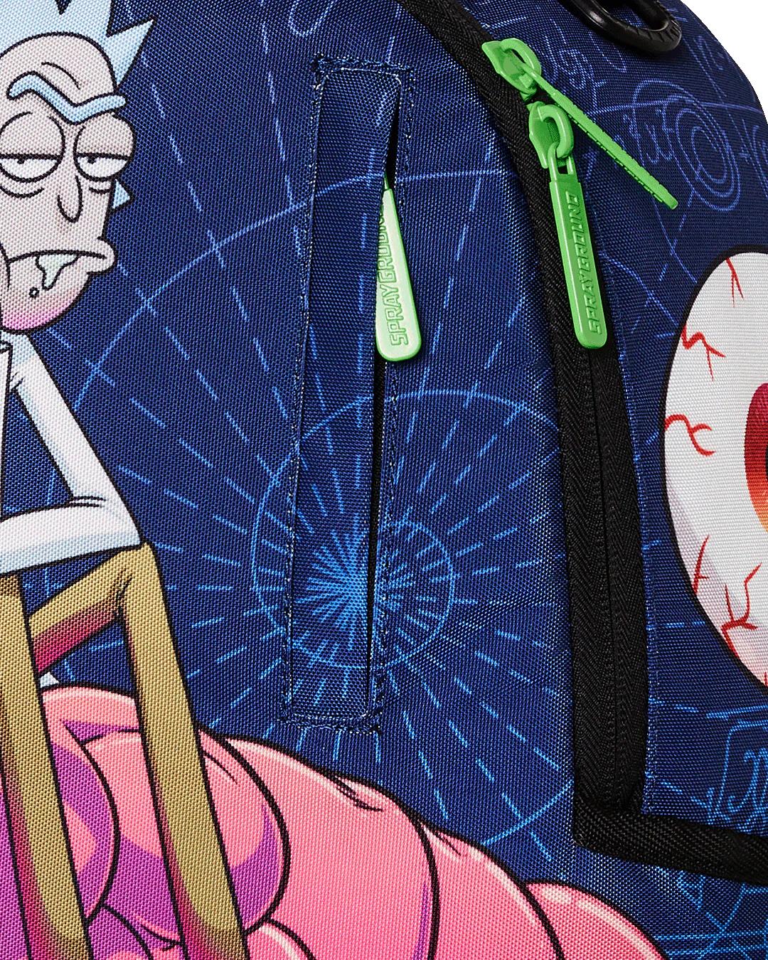 RICK AND MORTY BRAIN SHARK DLXR BACKPACK