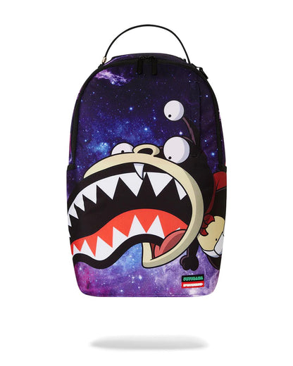 FUTURAMA NIBBLER EAT SHARK DLXR BACKPACK