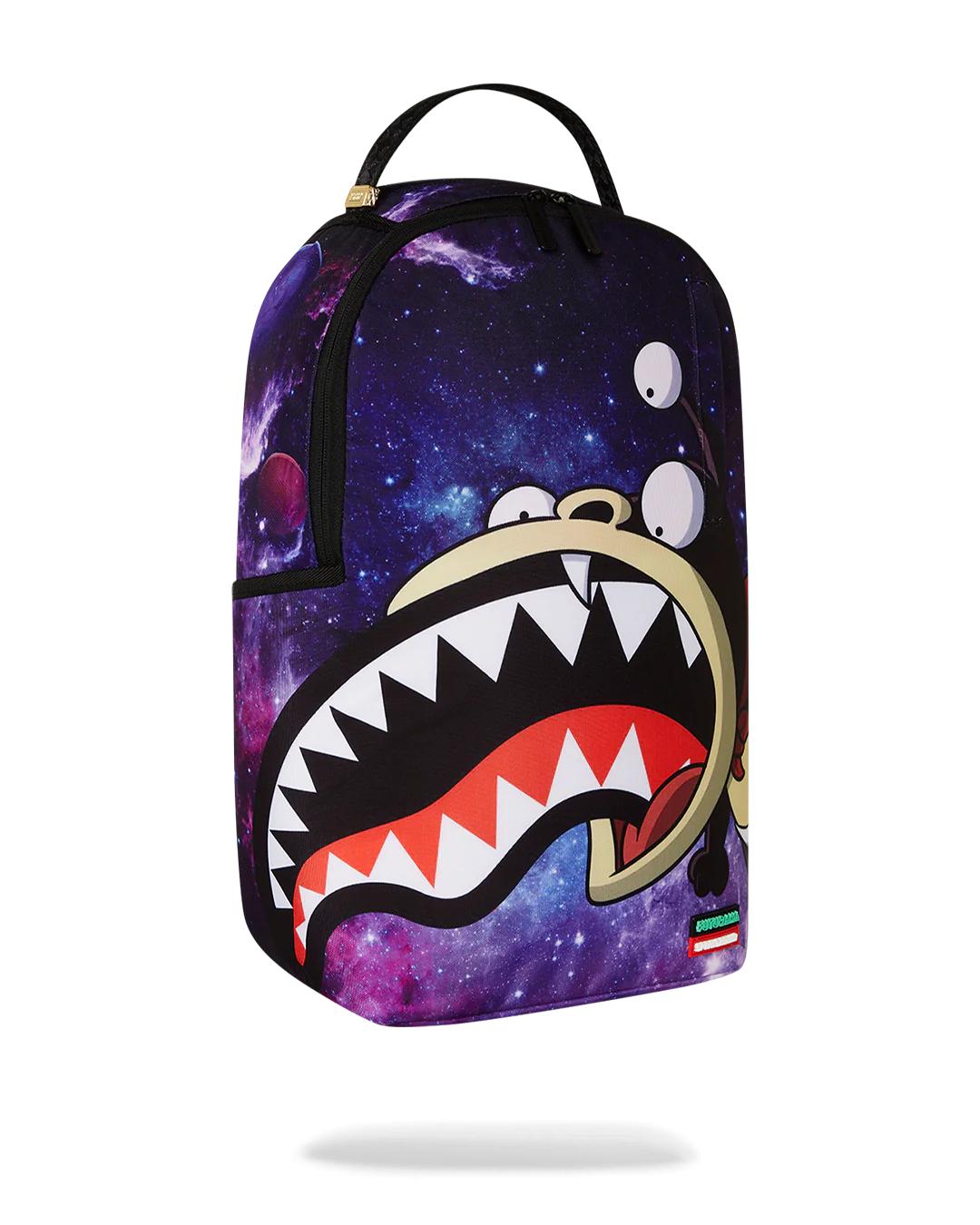 FUTURAMA NIBBLER EAT SHARK DLXR BACKPACK