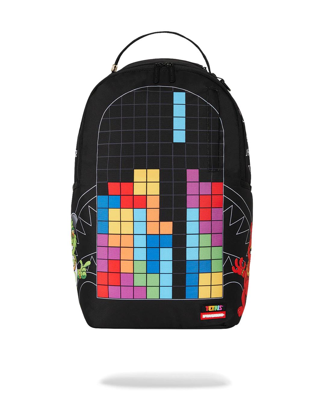 TETRIS WITH DIABLO AND MONEY BEAR BACKPACK