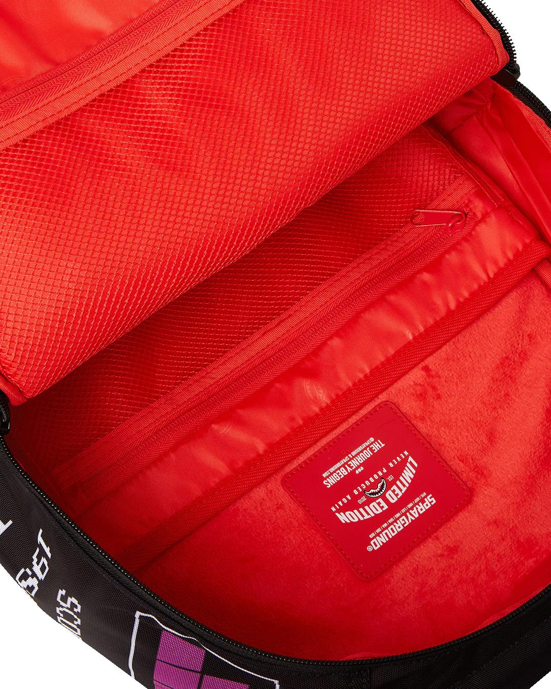 TETRIS WITH DIABLO AND MONEY BEAR BACKPACK