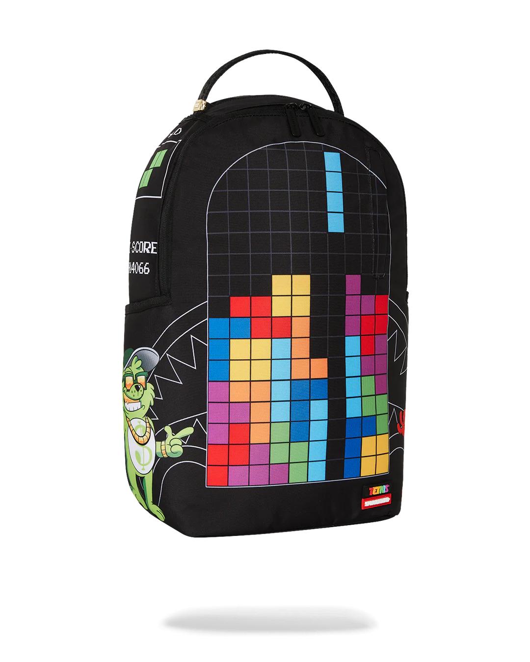 TETRIS WITH DIABLO AND MONEY BEAR BACKPACK