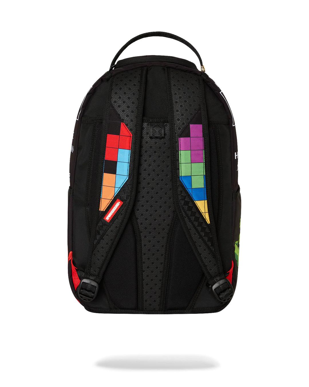 TETRIS WITH DIABLO AND MONEY BEAR BACKPACK