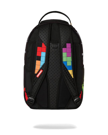TETRIS WITH DIABLO AND MONEY BEAR BACKPACK