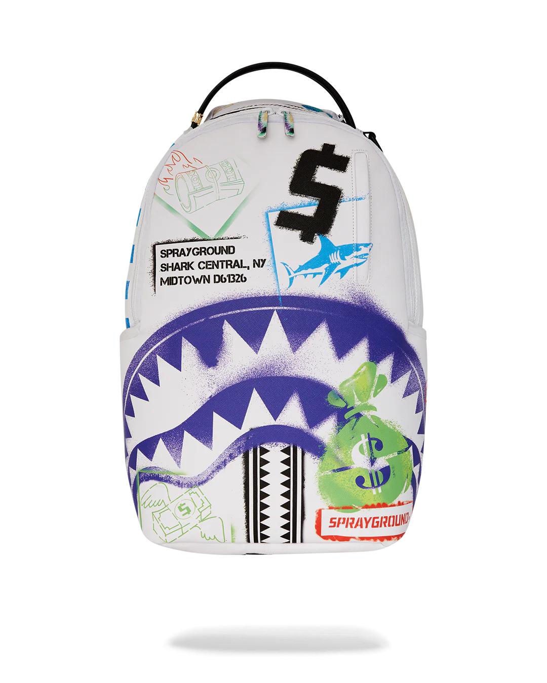 SHARK CENTRAL CUT OUT FOR GREATNESS DLXSV BACKPACK