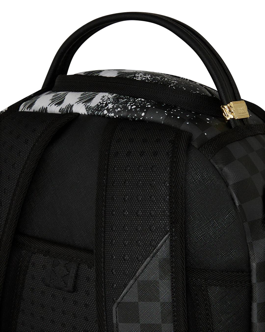 SCRIBBLE DRIBBLE CHECK BACKPACK