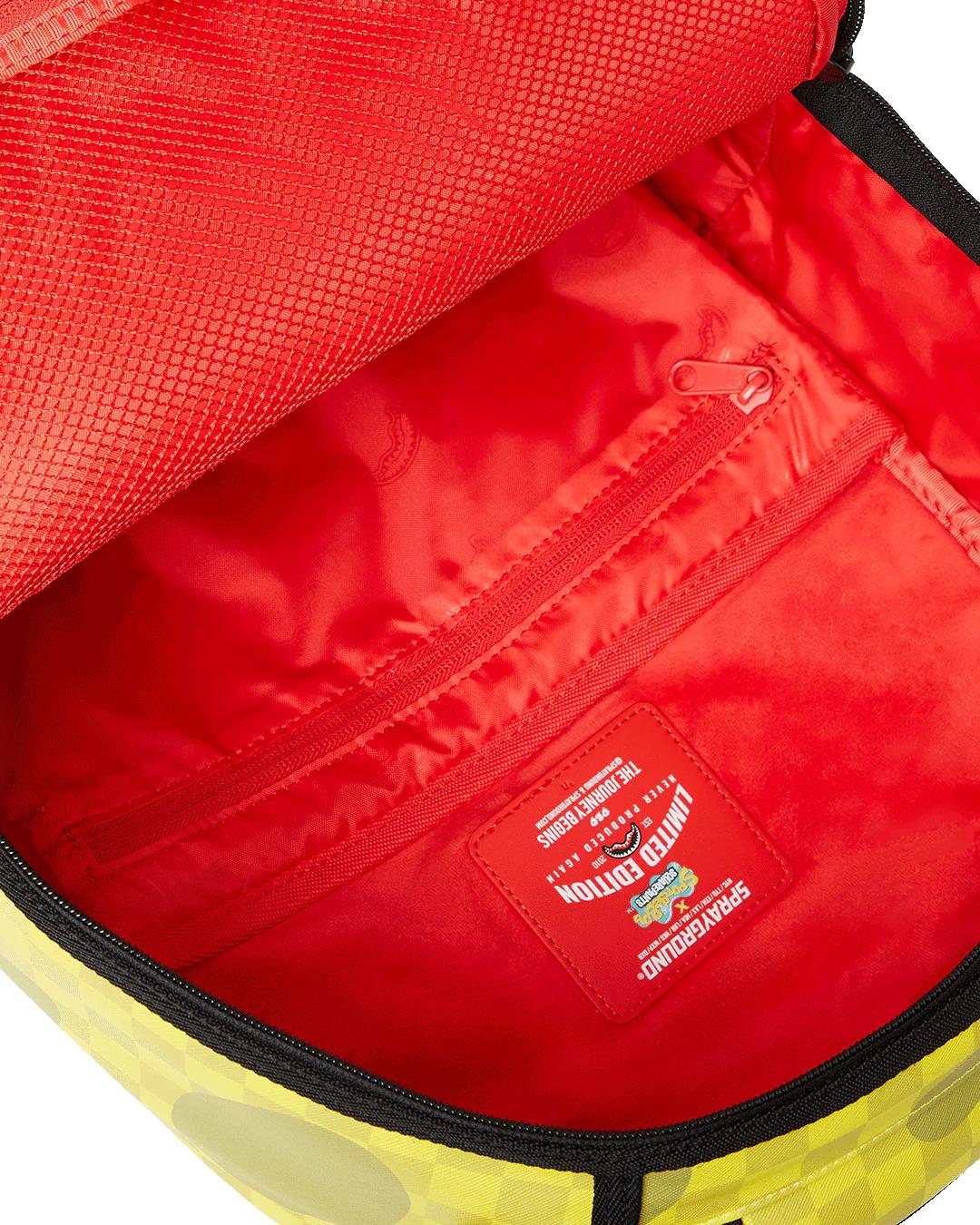 SPONGEBOB SQUARE CHECK FLEX DLXSV BACKPACK