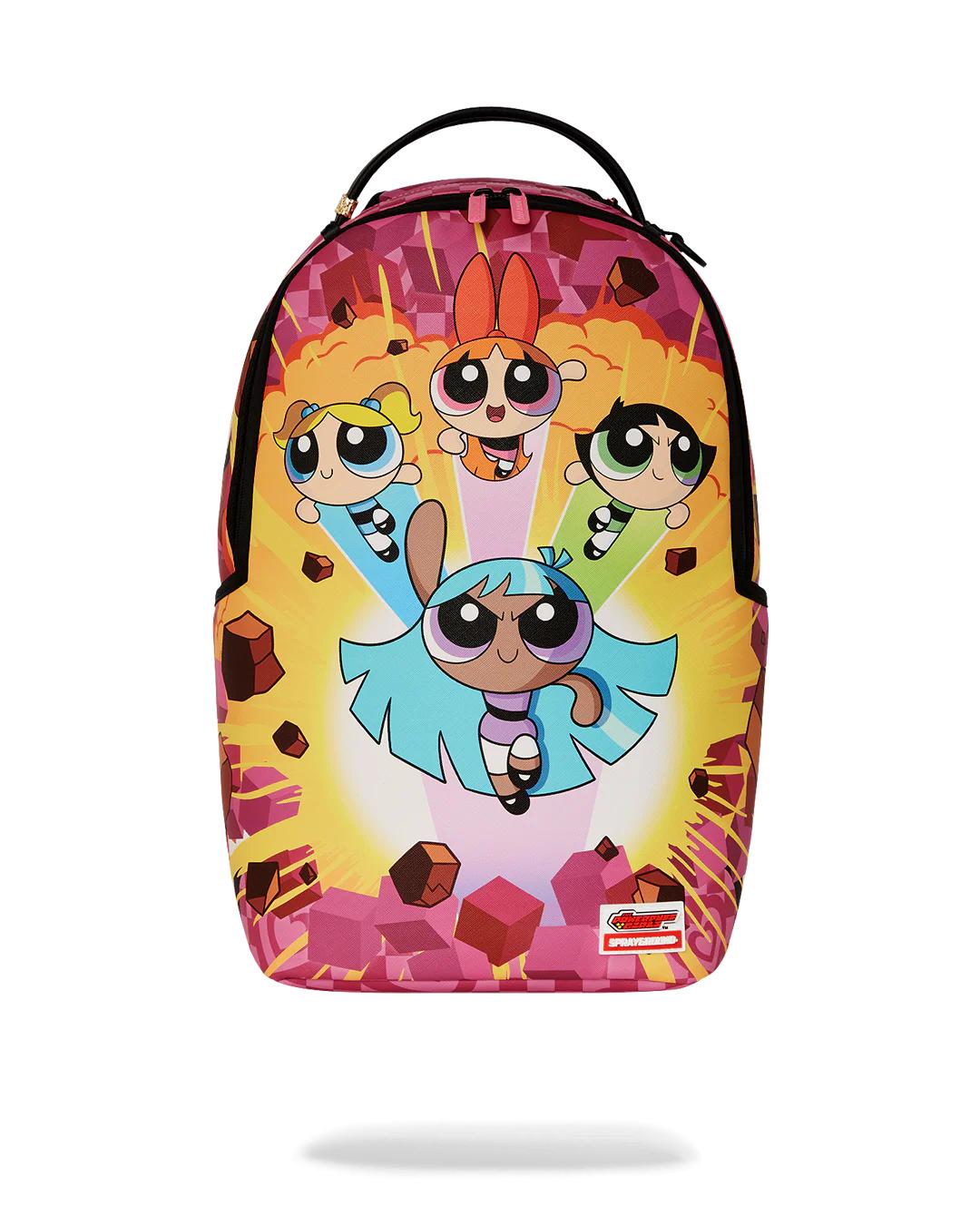 POWERPUFF BUSTIN THRU DLXSV BACKPACK