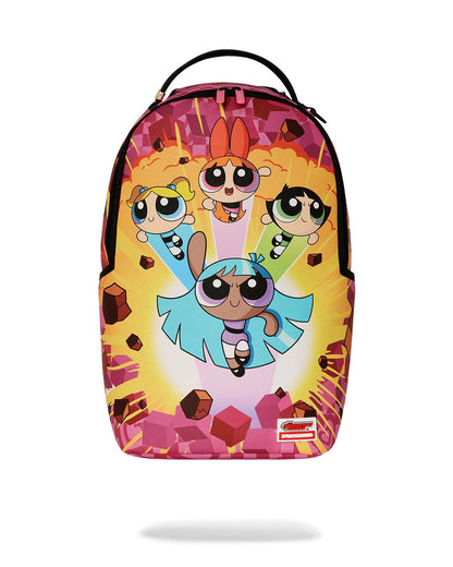 POWERPUFF BUSTIN THRU DLXSV BACKPACK