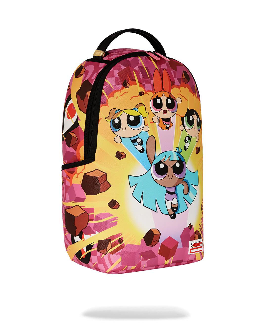 POWERPUFF BUSTIN THRU DLXSV BACKPACK