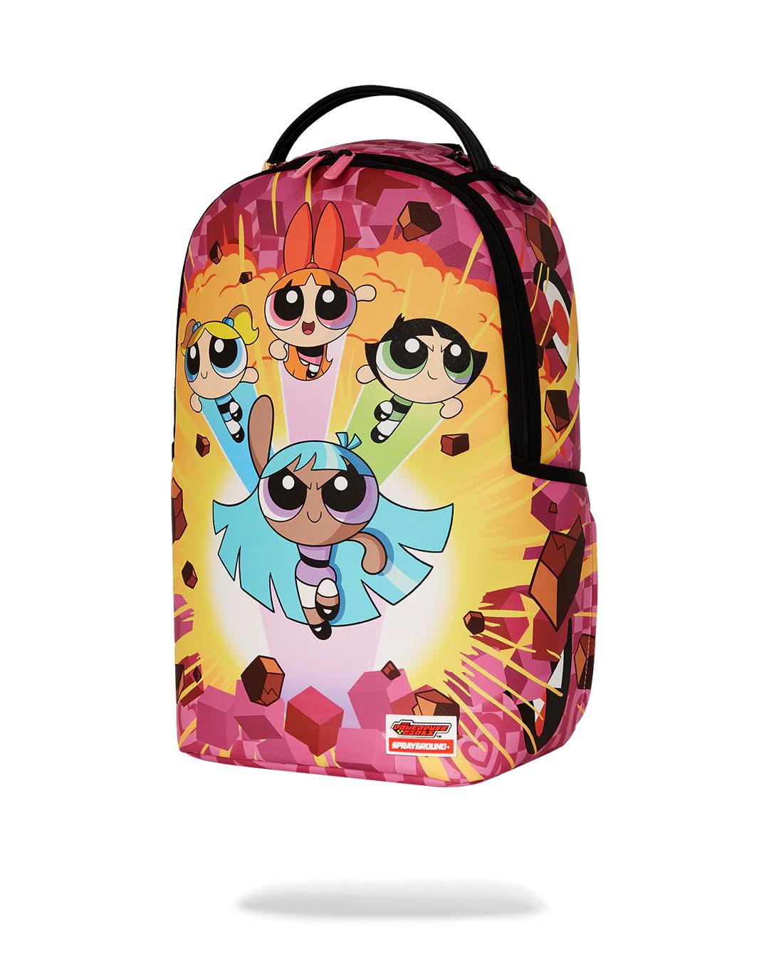 POWERPUFF BUSTIN THRU DLXSV BACKPACK