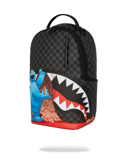 SESAME STREET COOKIE MONSTER SNACK ATTACK DLXSV BACKPACK