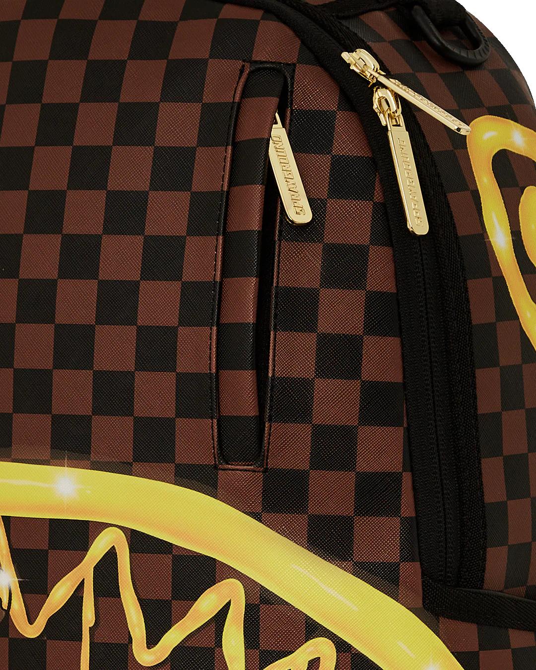 RICHIE RICH PAINT THE SHARK GOLD BACKPACK