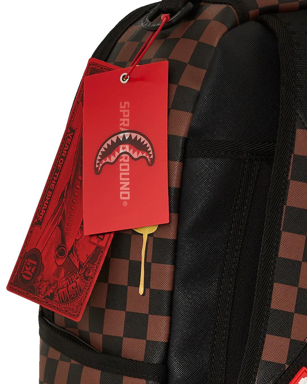 RICHIE RICH PAINT THE SHARK GOLD BACKPACK