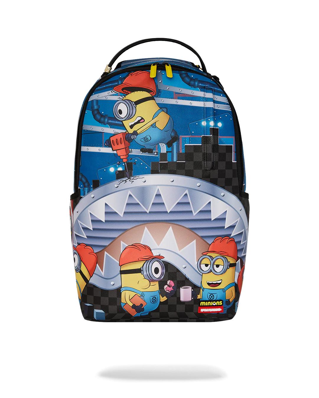 MINIONS SPRAYGROUND BUILDERS BACKPACK