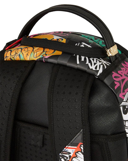 PACMAN LEVELED-UP ART BACKPACK