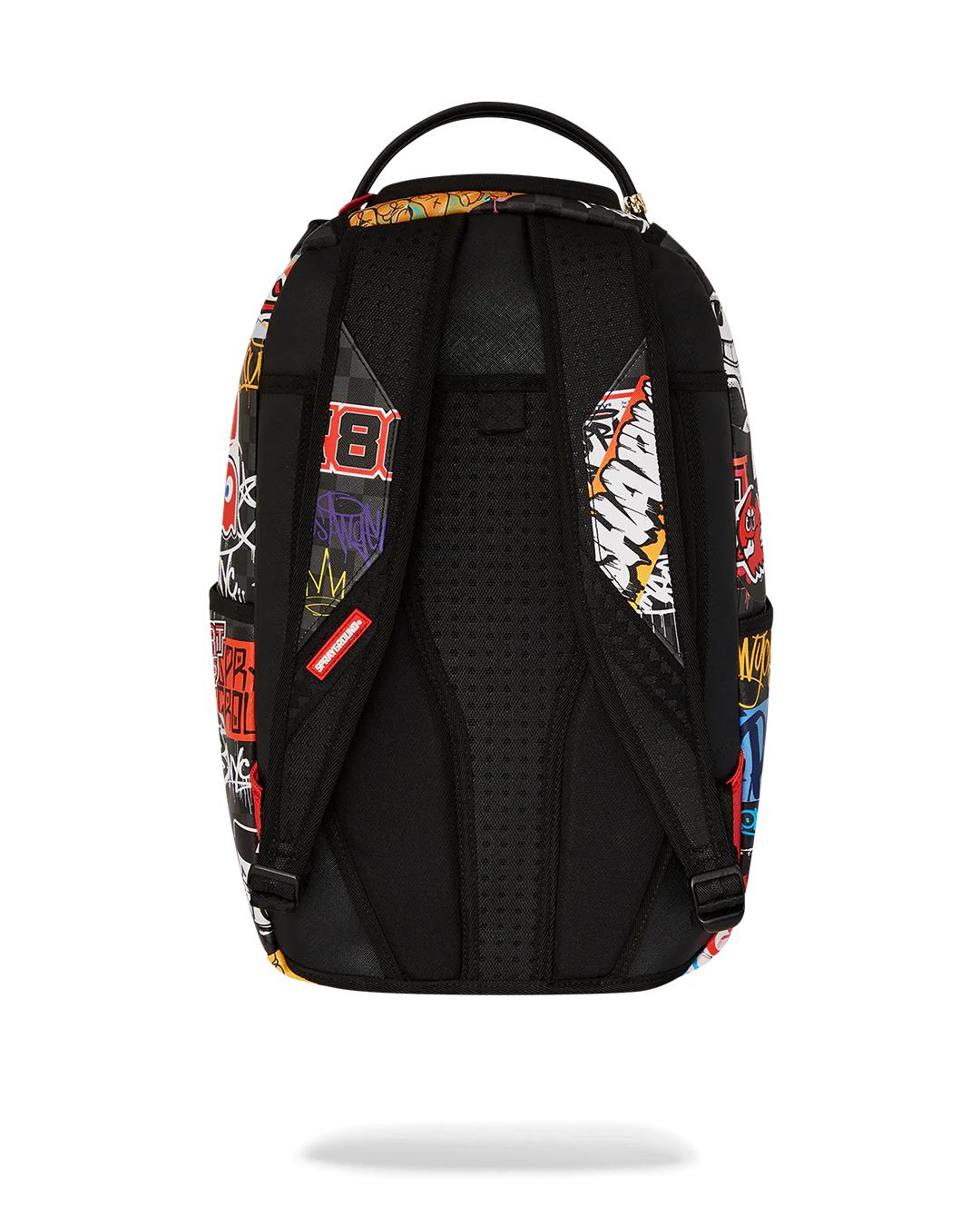 PACMAN LEVELED-UP ART BACKPACK