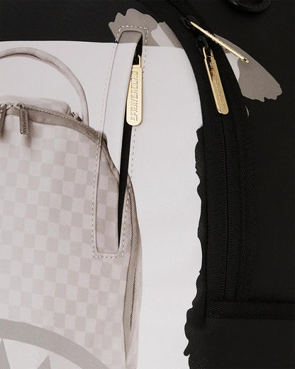 BAG ON BAG OPTICAL ILLUSION SHARKS IN PARIS BACKPACK