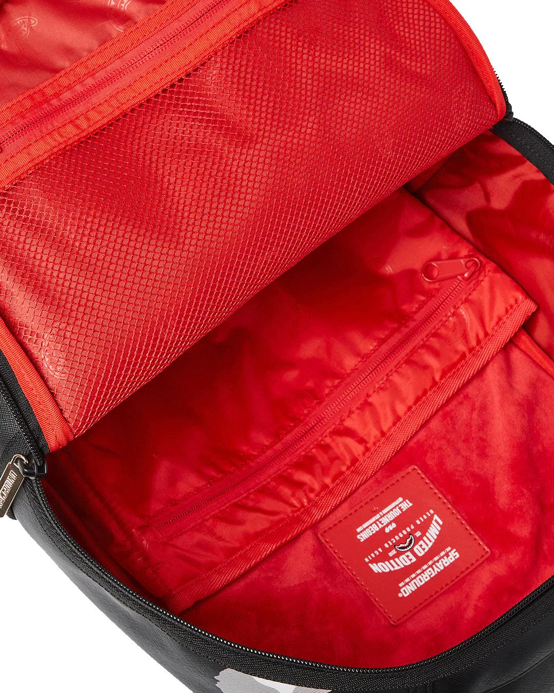 BAG ON BAG OPTICAL ILLUSION SHARKS IN PARIS BACKPACK