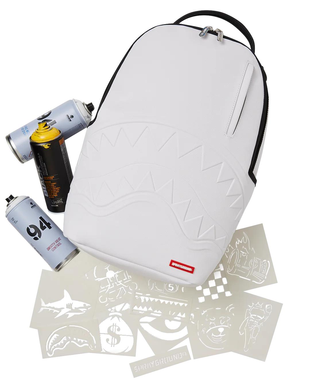 GRAFFITI ARTIST - DESIGN YOUR OWN BACKPACK - 9 STENCILS INCLUDED