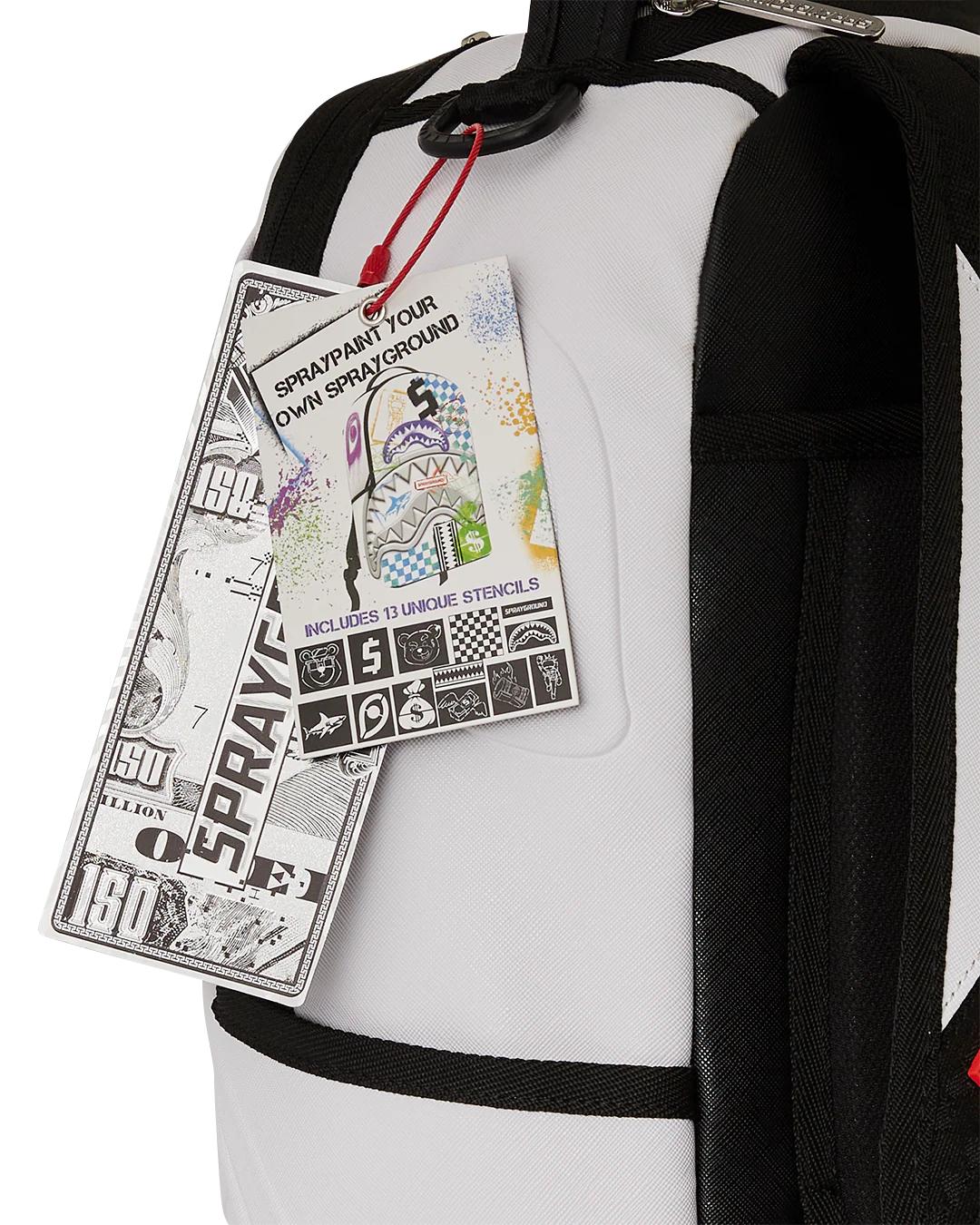 GRAFFITI ARTIST - DESIGN YOUR OWN BACKPACK - 9 STENCILS INCLUDED