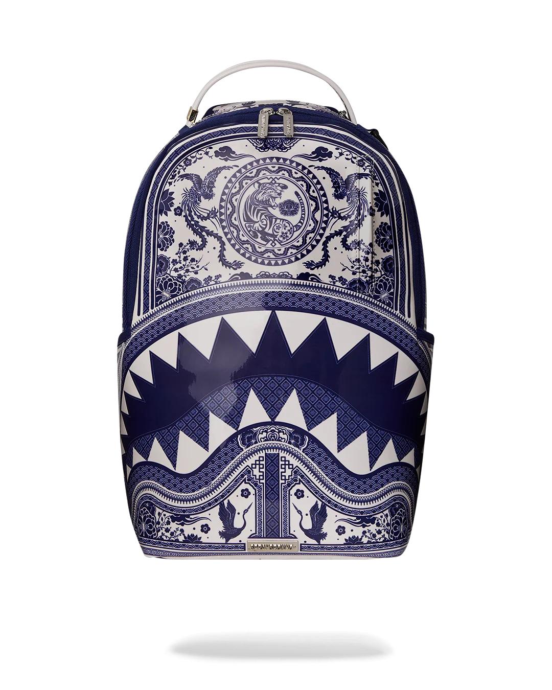 PORCELAIN TIGER PHOENIX SHARK BACKPACK