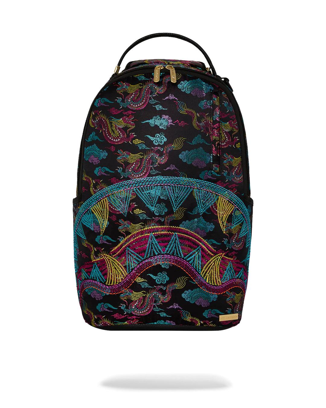 EMBROIDERED DRAGONS DLX BACKPACK