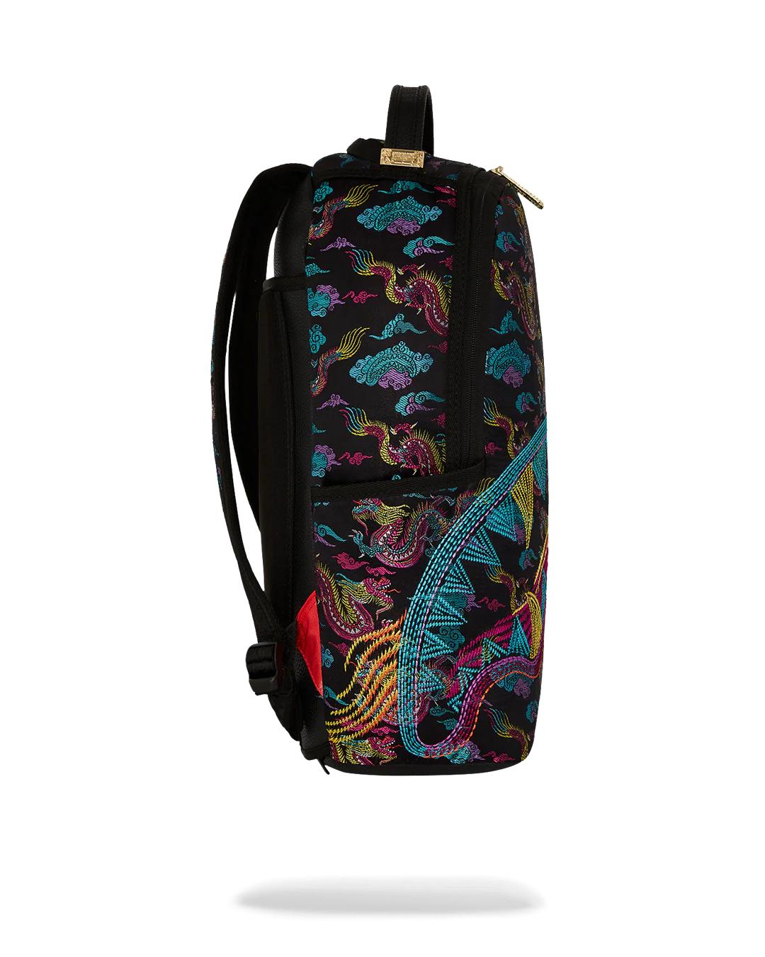 EMBROIDERED DRAGONS DLX BACKPACK