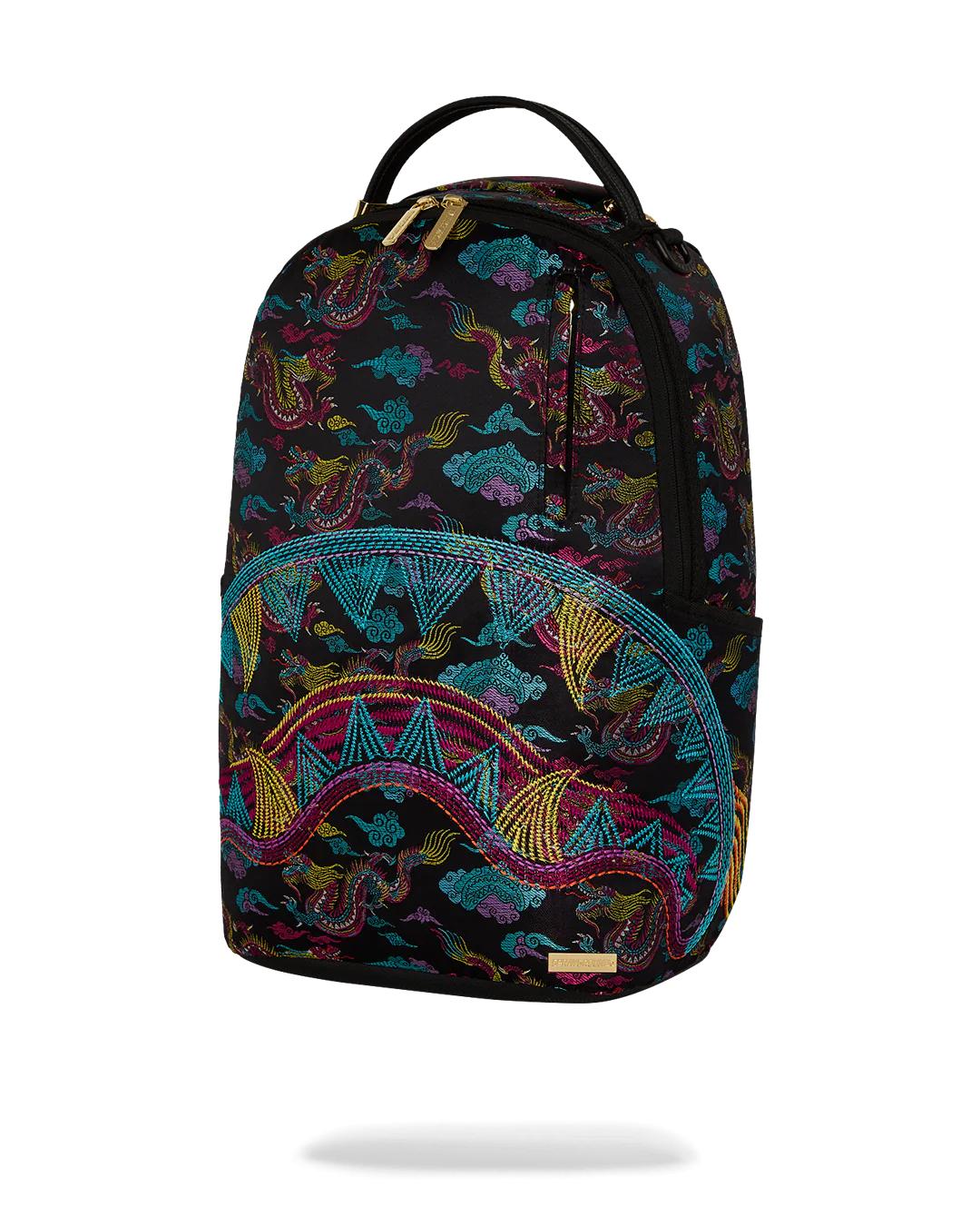 EMBROIDERED DRAGONS DLX BACKPACK