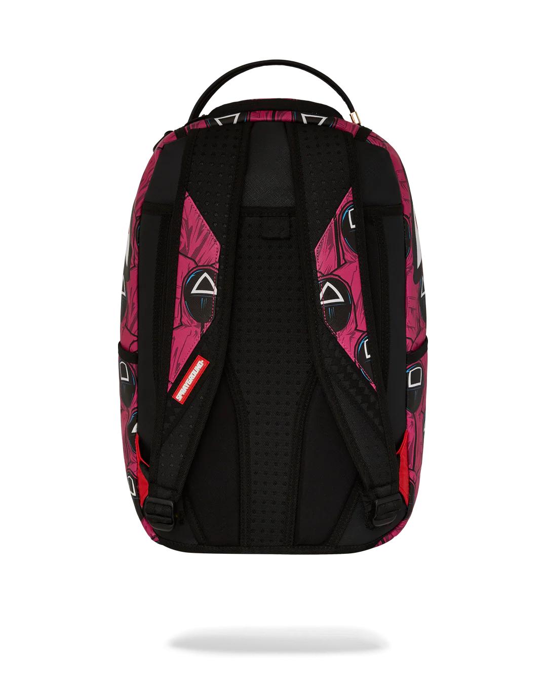 SQUID GAME COLLAB FRONT MAN & PINK GUARD SHARKS BACKPACK