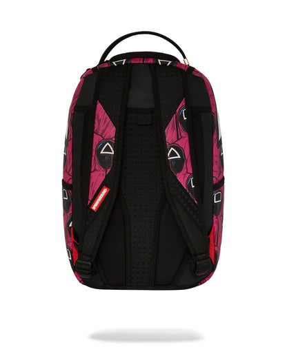 SQUID GAME COLLAB FRONT MAN & PINK GUARD SHARKS BACKPACK