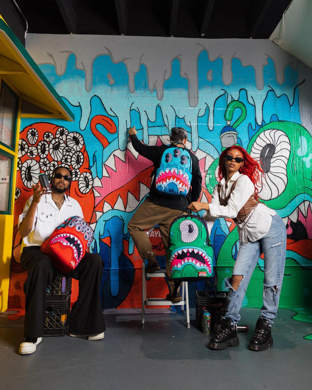 JORGE RODRIGUEZ THE ARTIST COLLAB BLINKY SHARK BACKPACK