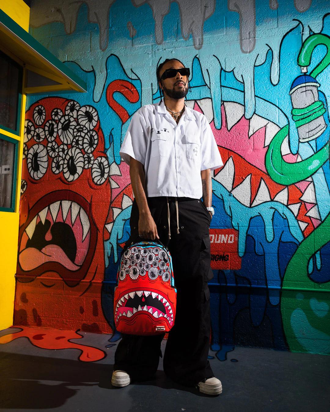 JORGE RODRIGUEZ THE ARTIST COLLAB BLINKY SHARK BACKPACK