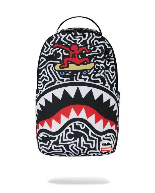 KEITH HARING SKATER SHARK DLXSR BACKPACK