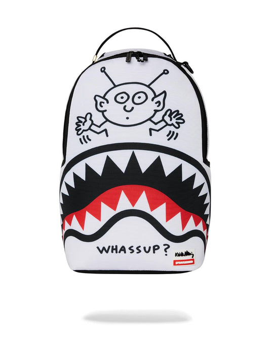 KEITH HARING WHASSUP ALIEN DLX BACKPACK