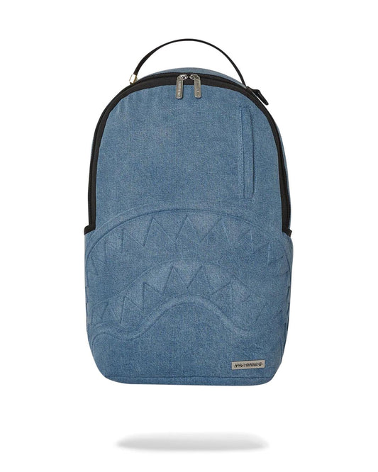 STONE WASH 3D SHARK BACKPACK