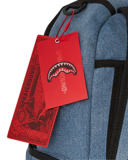 STONE WASH 3D SHARK BACKPACK