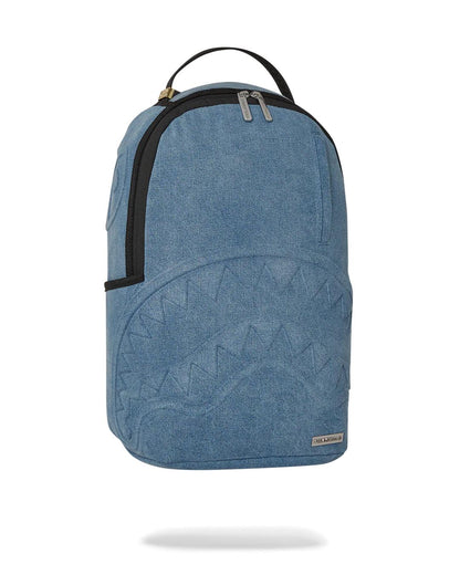 STONE WASH 3D SHARK BACKPACK