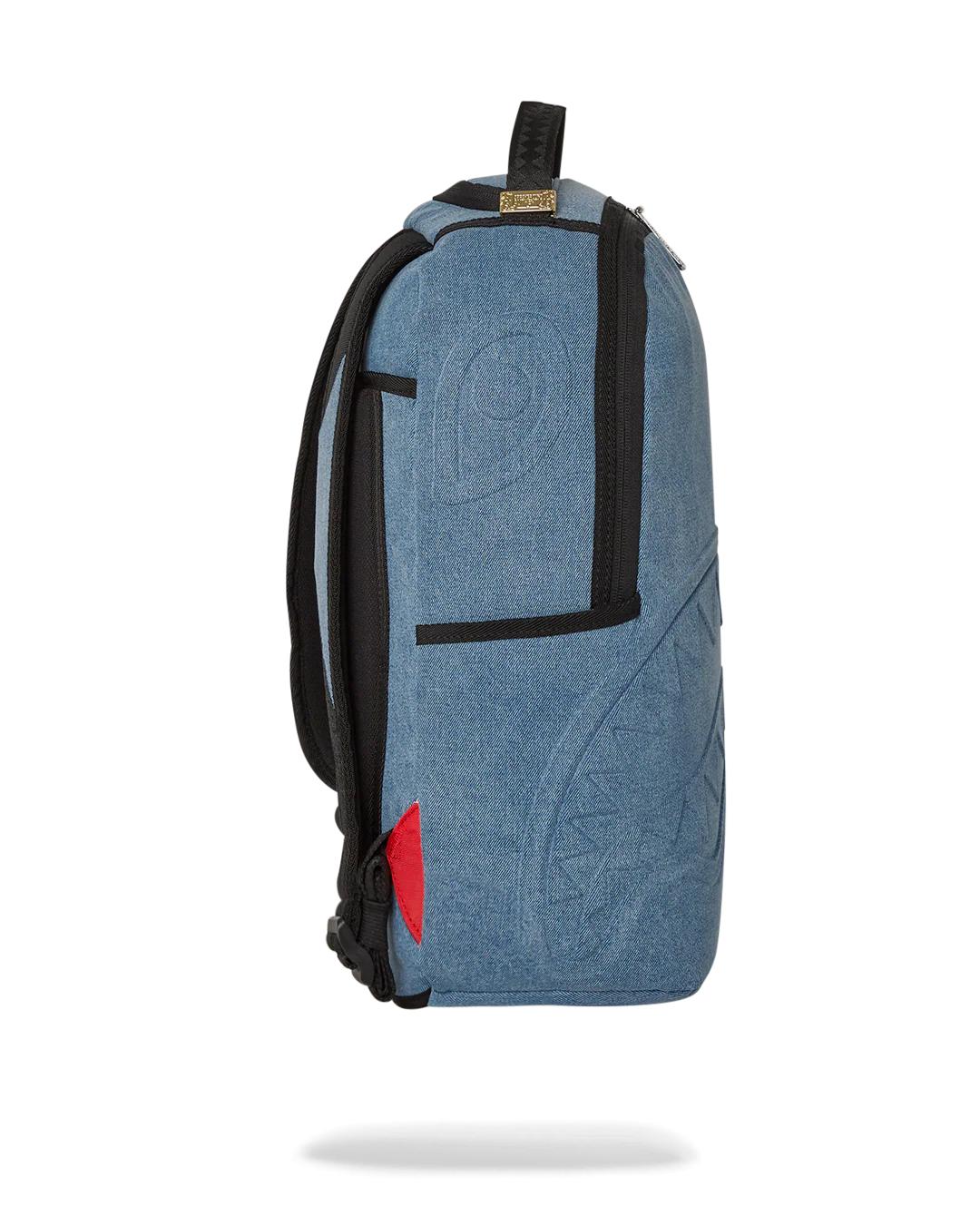 STONE WASH 3D SHARK BACKPACK