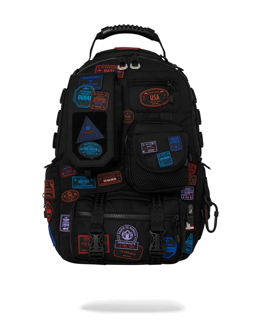 JAMES FIRST CLASS I GOT THESE STAMPS BACKPACK